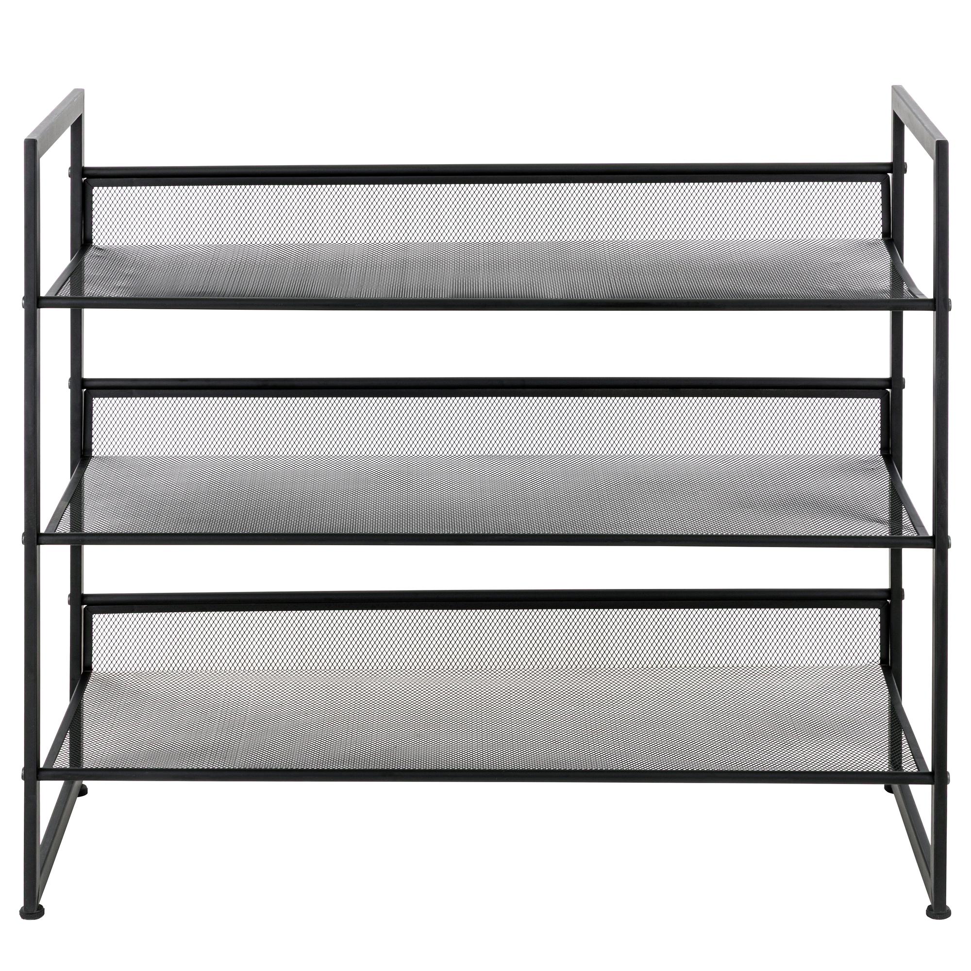 Tecnor shoe rack metal black 63 cm 4