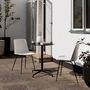 ATD5 Table Outdoor Laminate Metal Black 3