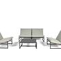 L27 Outdoor Lounge-Set Anthrazit 1