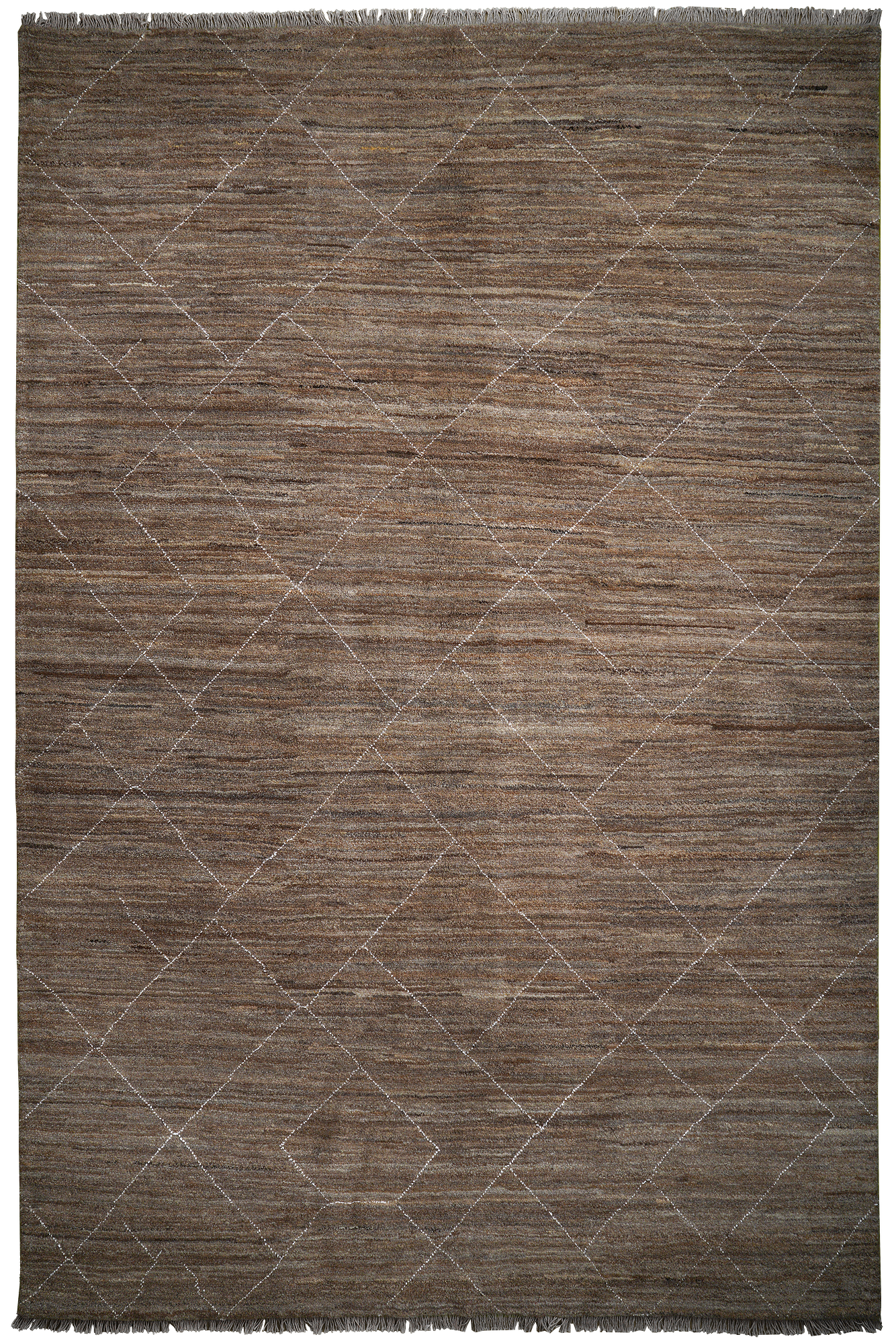 Gabbeh Basi Carpet Wool Brown 0