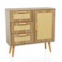 STRYN Chest of drawers with 3 drawers Light brown 0