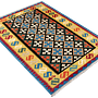 Kilim Gashgai Teppich Wolle Mehrfarbig 2