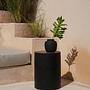Peaky Vase Schwarz 1