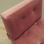 Vintage Sessel Samt Metall Rosa 1960er Jahre 10