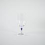 Set Venise Saphir Glasses 1970s Cristal d'Arques 10