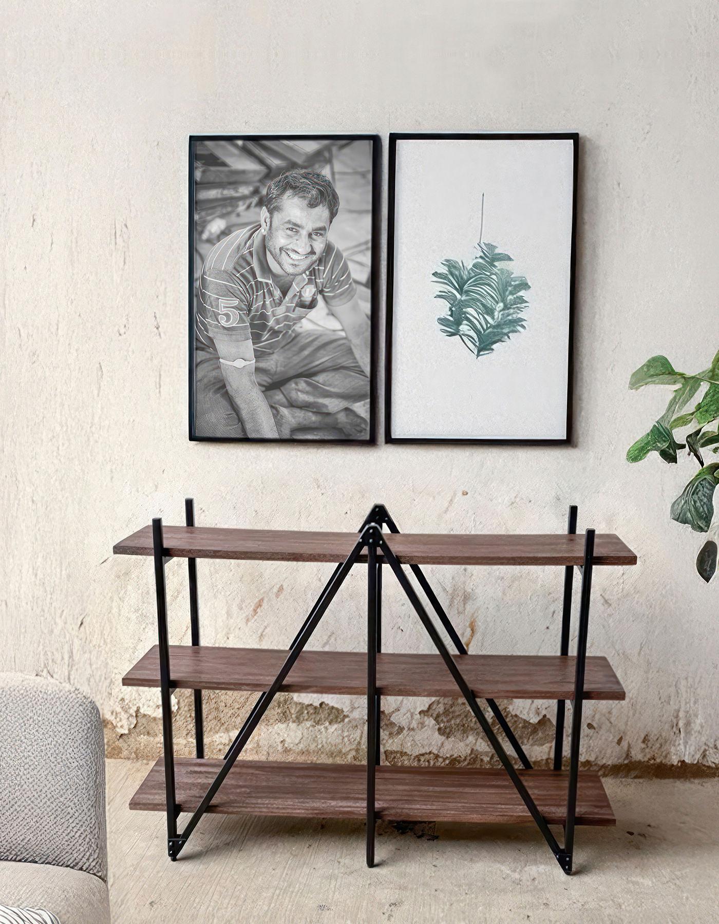 Bookshelf Recycled Teak 0