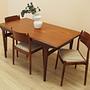 Teak Table Brown 1970s 5