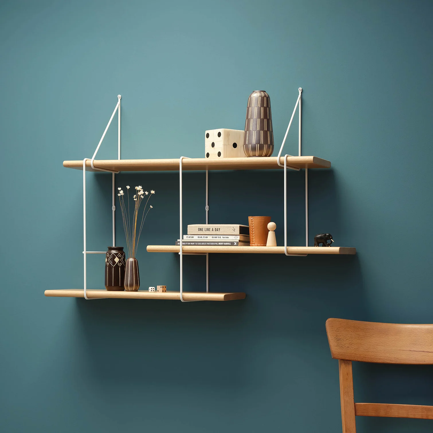 Shrink Regal Eichenholz Stahl Natur 0