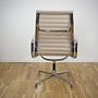 Aluminium Chair EA 112 Swivel Hopsack Beige 3