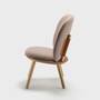 Naïve Armchair Ash wood Fabric Taupe 2