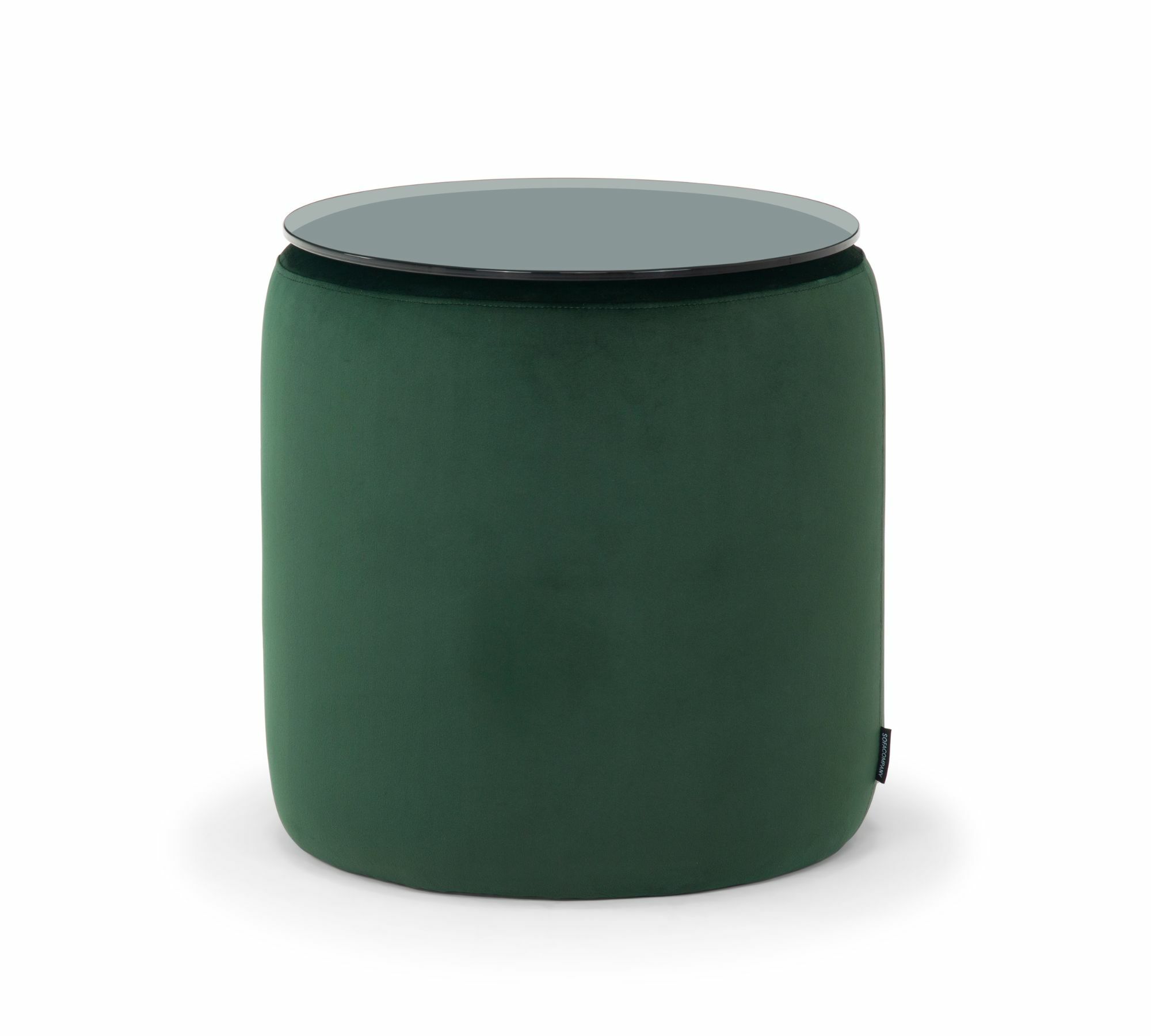 Glory Glasplatte für Pouf No. 9 Smoke 1