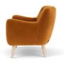 Herman Sofa 2-Sitzer Velour Matt Amber 1