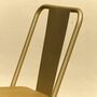 Tondra Stuhl Outdoor Metall Gold Gealtert 4