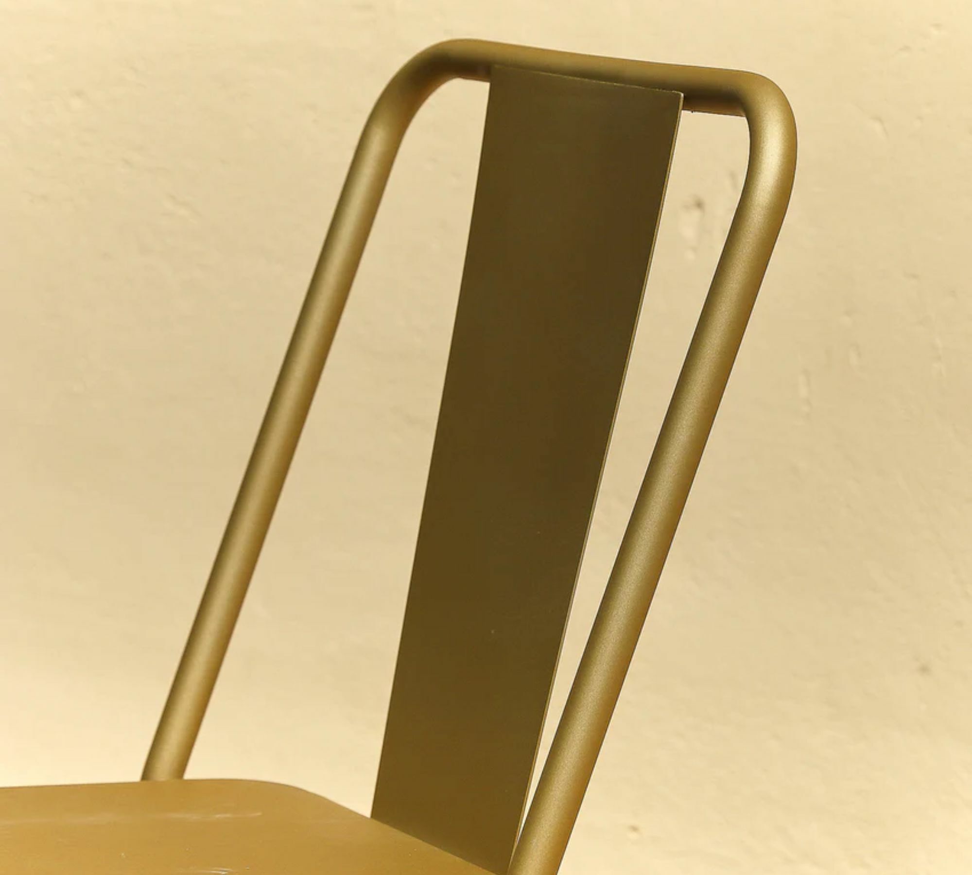Tondra Stuhl Outdoor Metall Gold Gealtert 4