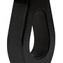 Walsa Black Finish Mango Holz Beistelltisch
 1