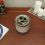 Vintage Vase Ceramic Multicolored 1960s 3