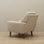 Armchair Textile Wood Cream 1970s 7