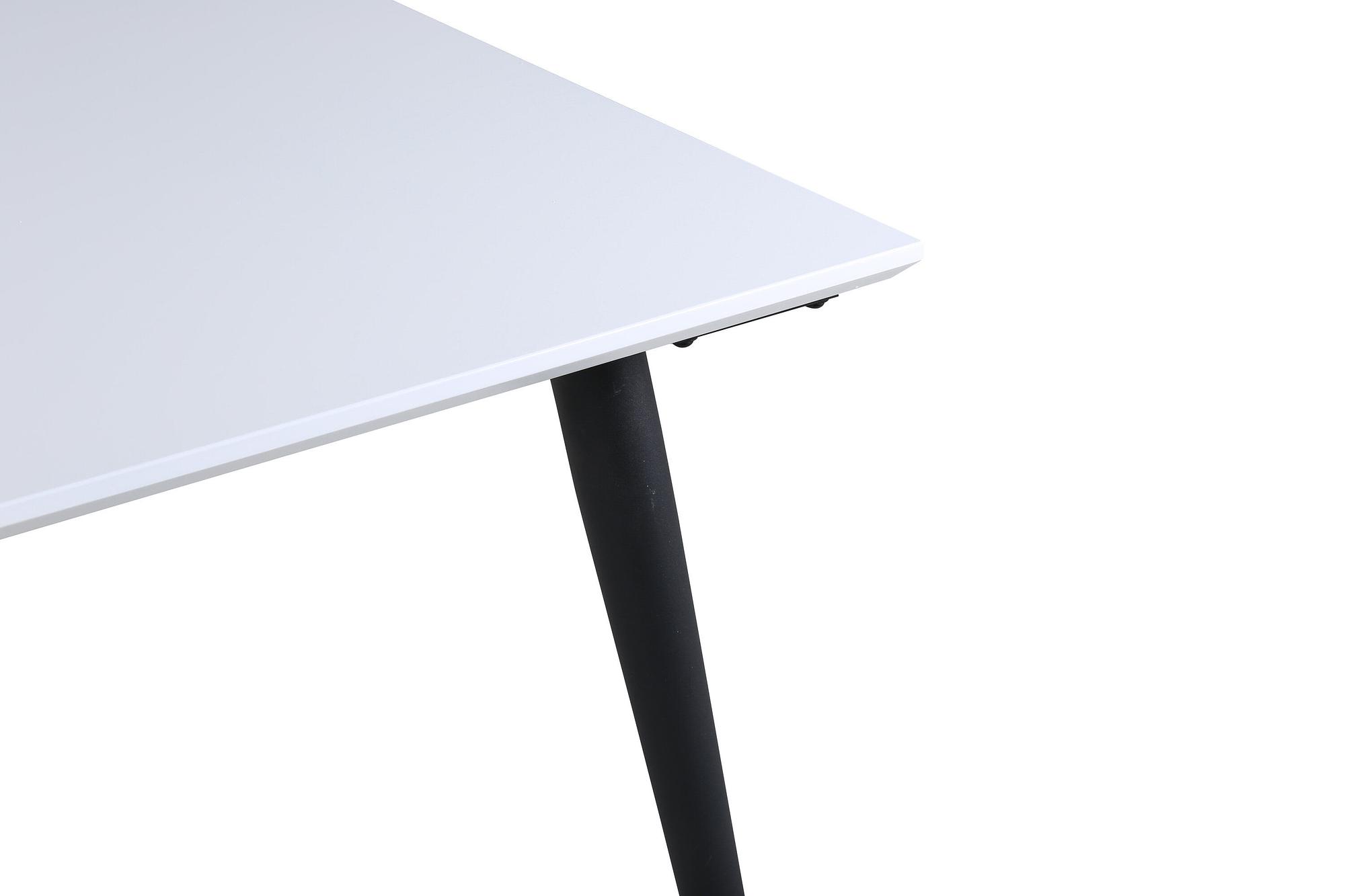 Jimmy Dining table Black White HPL 150x76cm 4