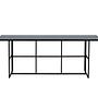 Leif Dining Table Black Smoked Glass 0