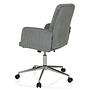 SOLAO CORD Office chair Swivel with casters Cord-look Grey 9