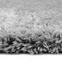 Hochflorteppich Textil Grau 1