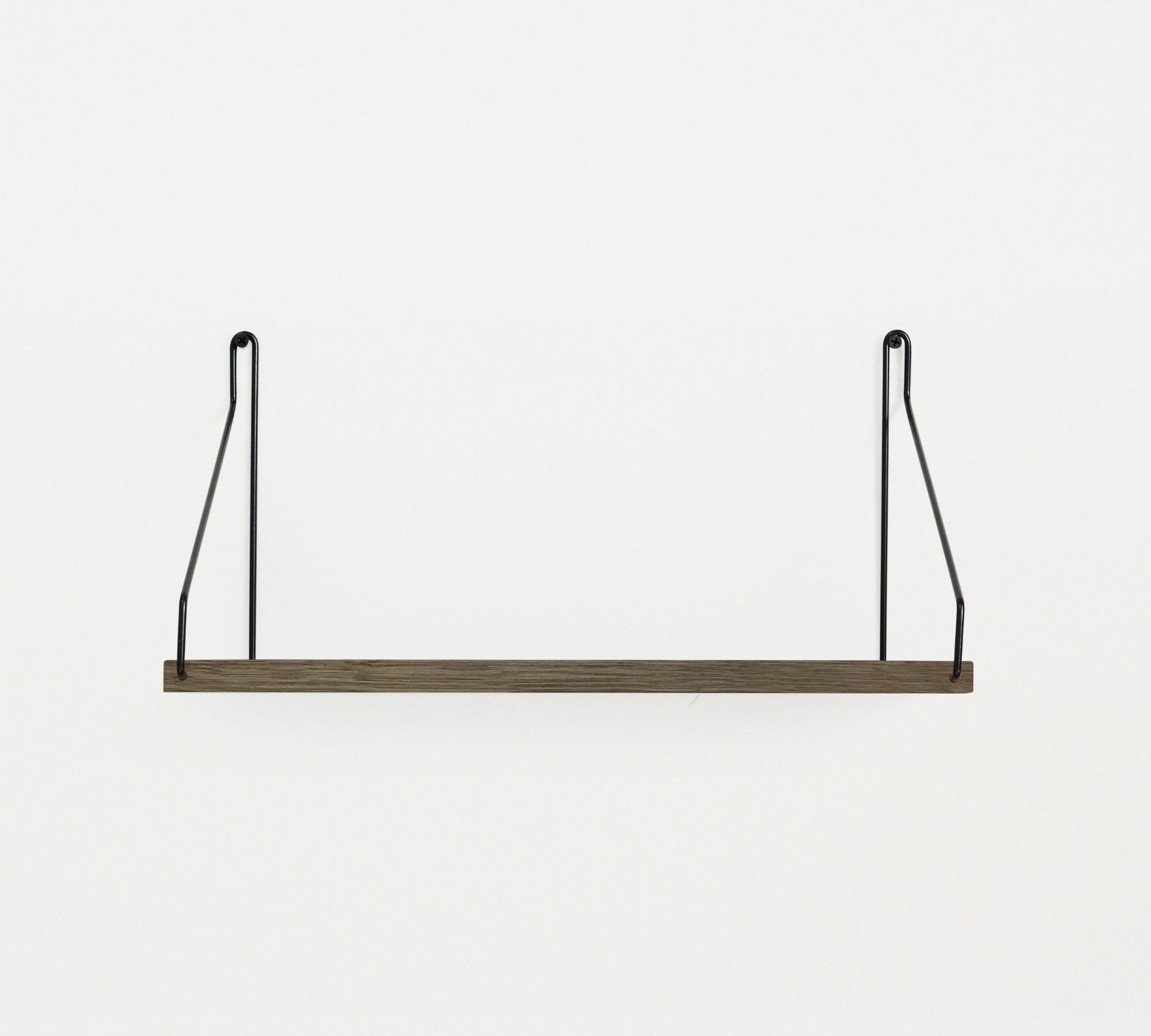 Shelf Regal Holz Metall Schwarz 0