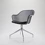 IU4 Iuta Armchair Chrome Black 0