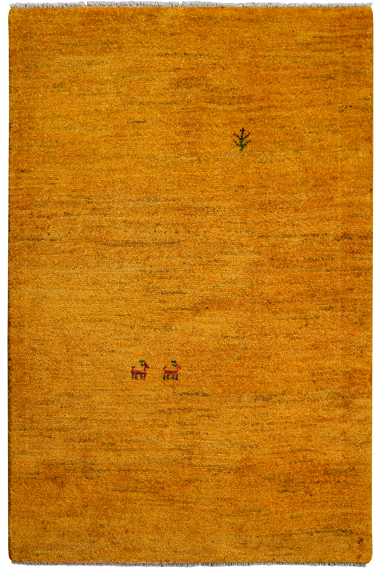 Gabbeh Rug Wool Yellow 0