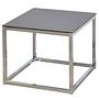 Beistelltisch Dorfen Glas Silber 0