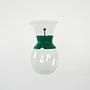 Coffee pot Glass Transparent Green 1980s 2