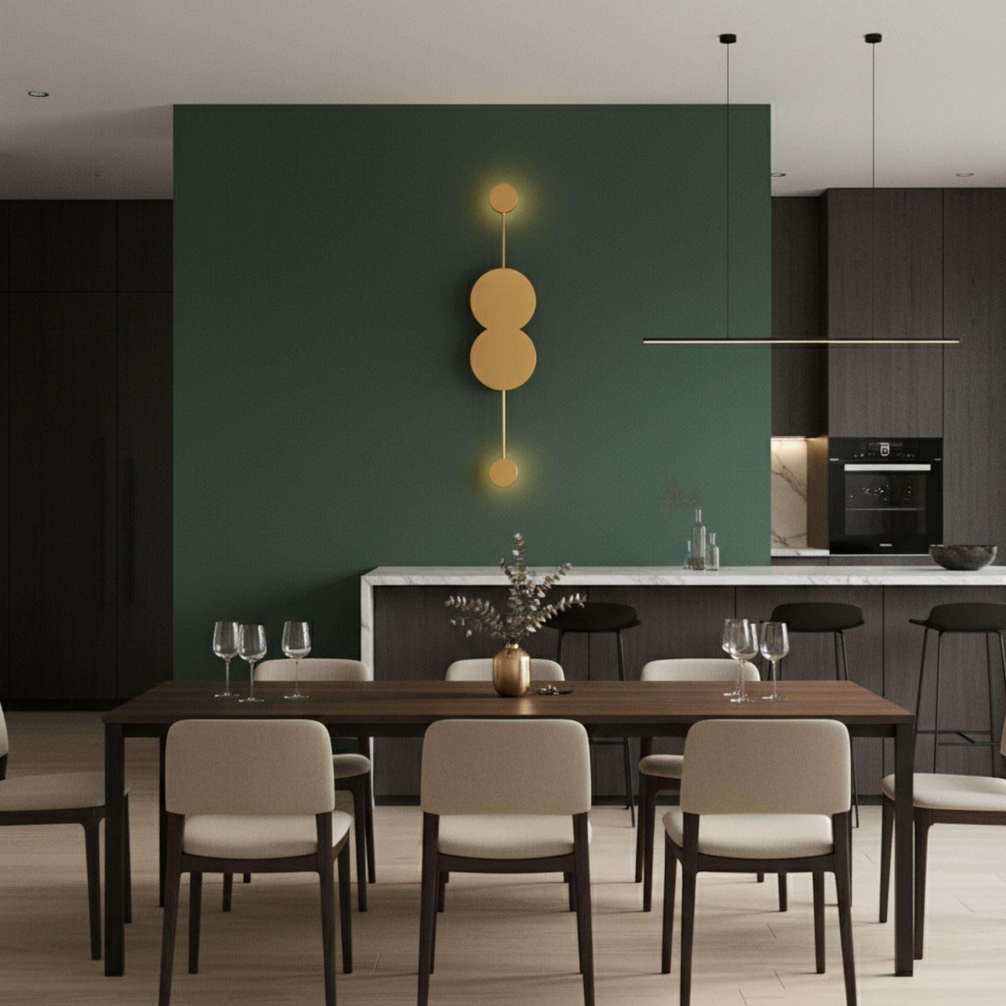 Ledos Wandleuchte Metall Gold 3