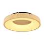 LED Deckenleuchte 1-flammig Acrylglas Metall Braun 3