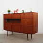 Vintage Highboard Teakholz Braun 1970er Jahre 3