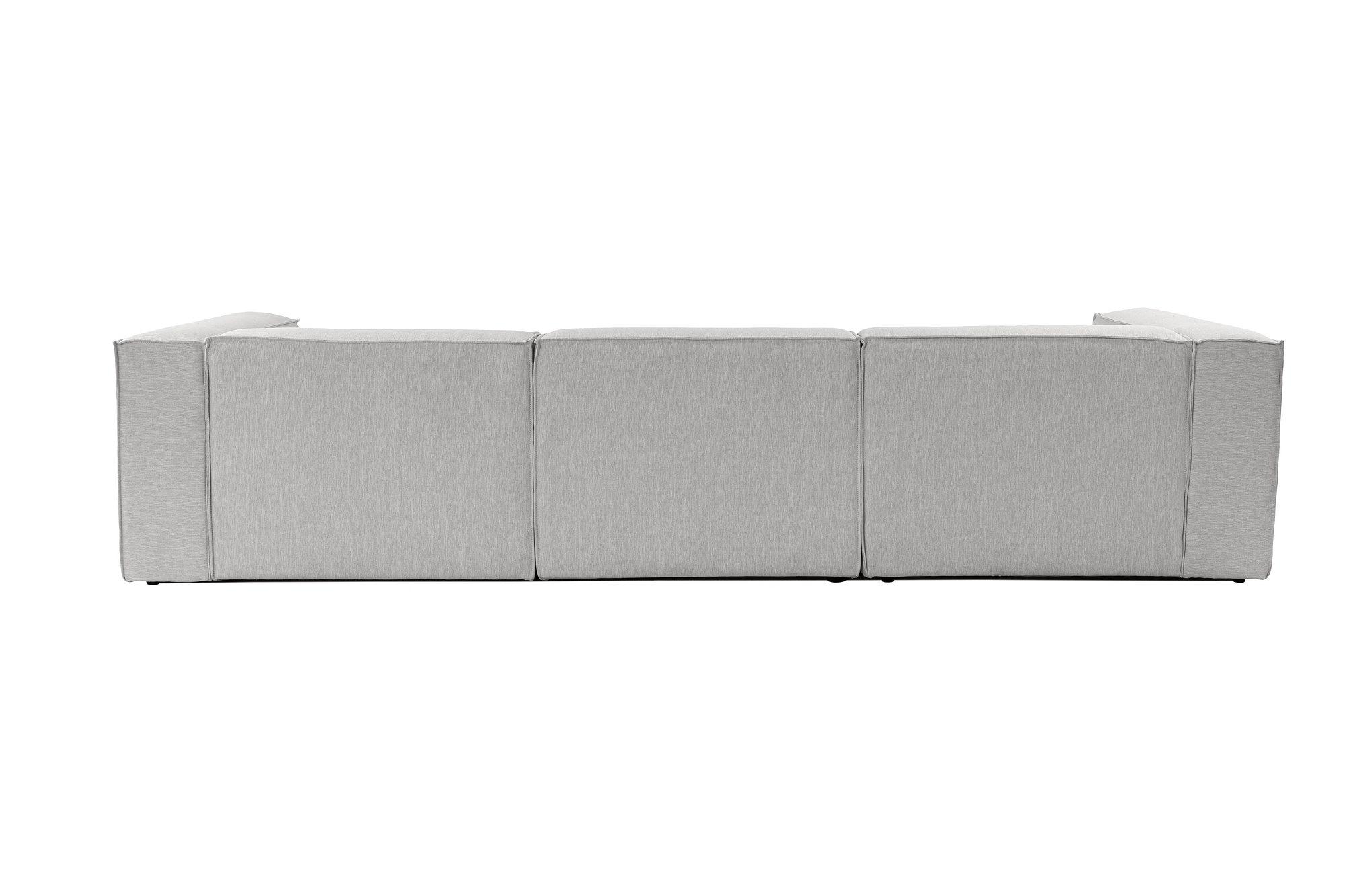 Fora 3-seater sofa light gray 4