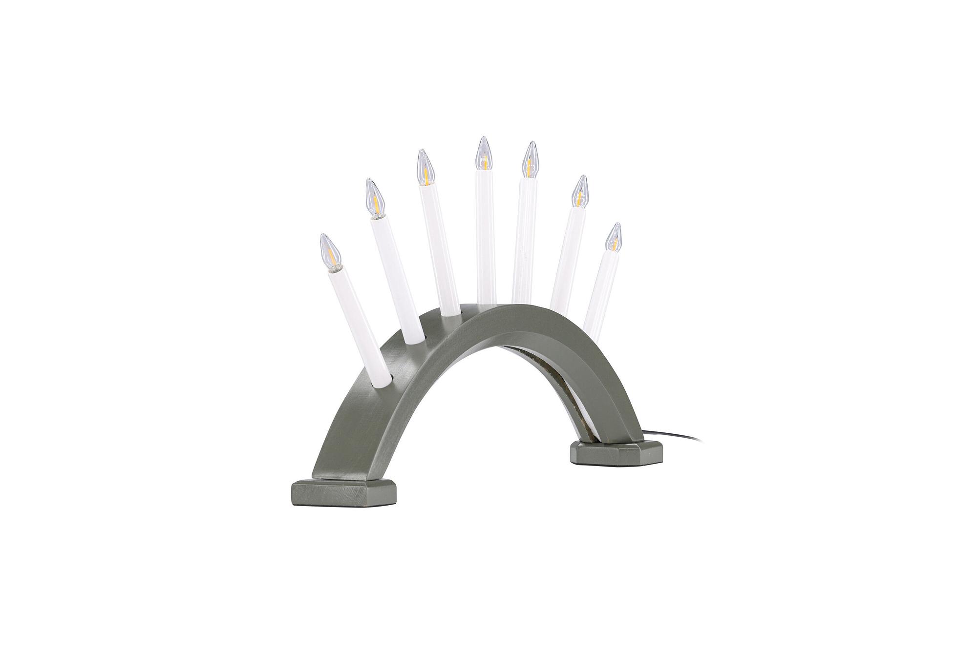 Kebnekaise Tischlampe Kiefernholz Grün Weiß 4