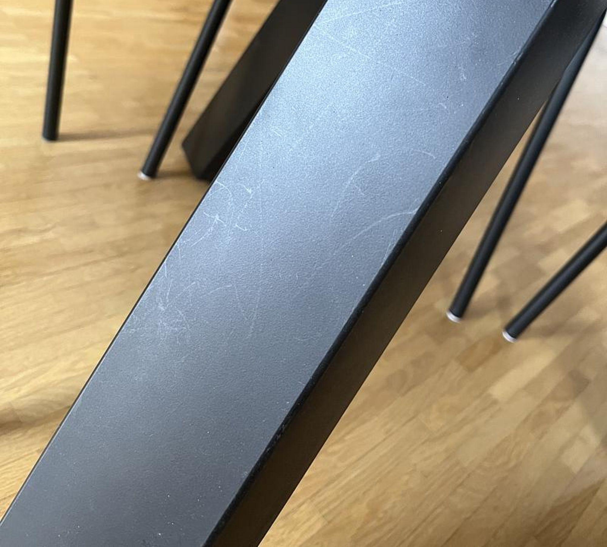 Runder Esstisch Massivholzplatte Mangoholz 120cm 7