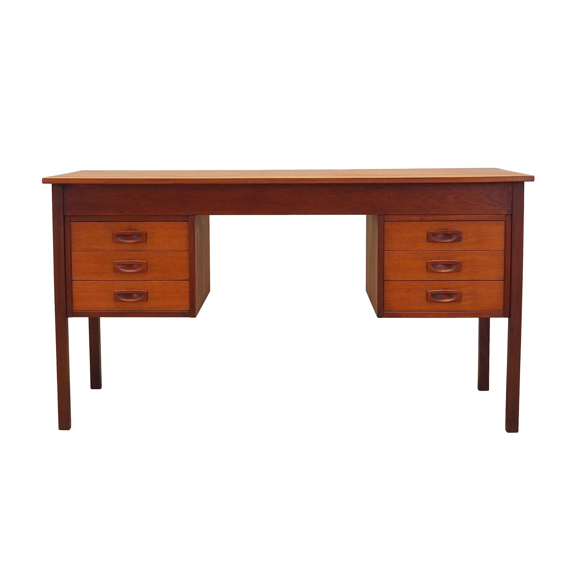 Desk Teak 1970s 0