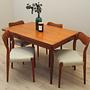 Set di 4 sedie in teak anni '60, Designer:  2