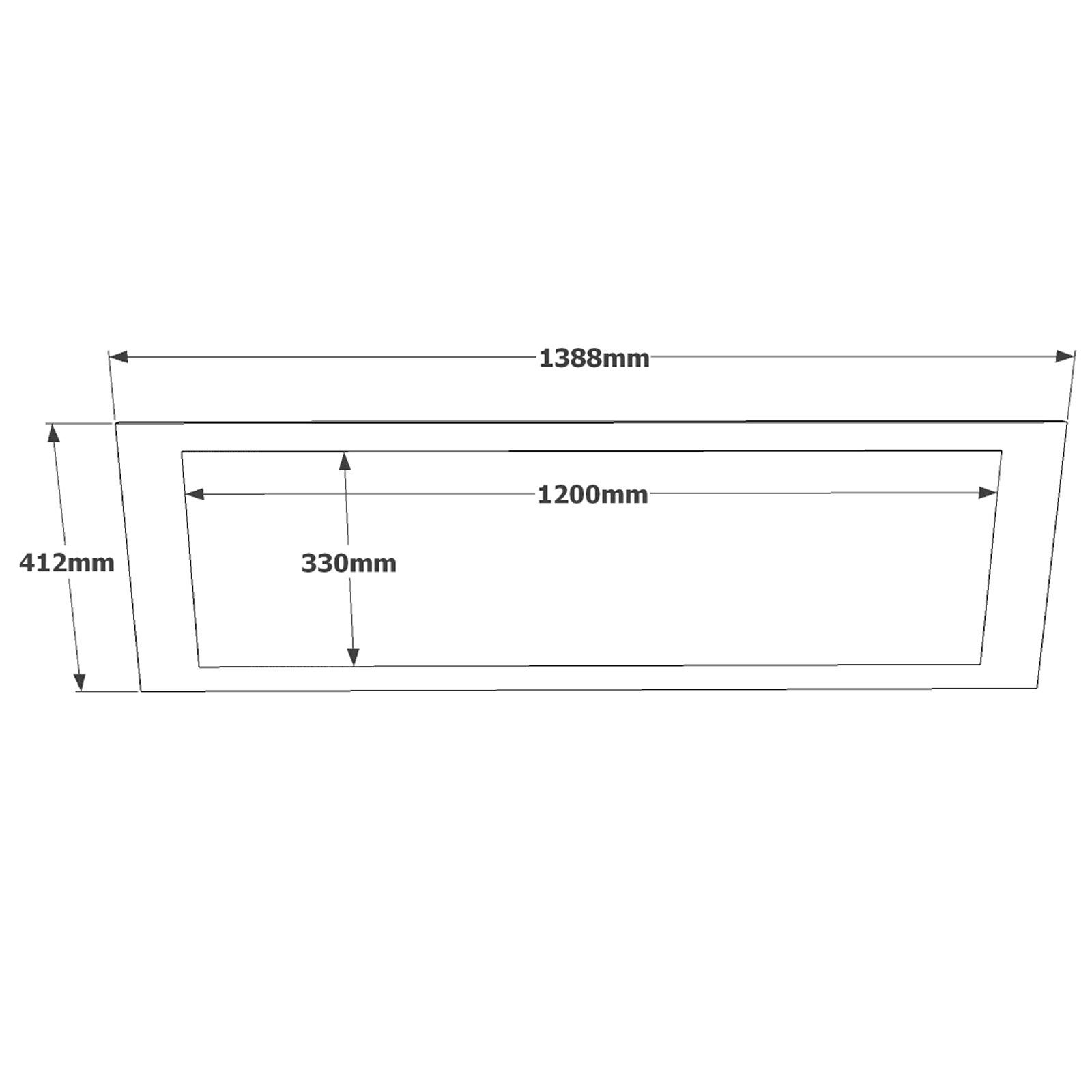 Console table with shelf Brown 6