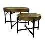 Runder Couchtisch Metall ø70cm 4