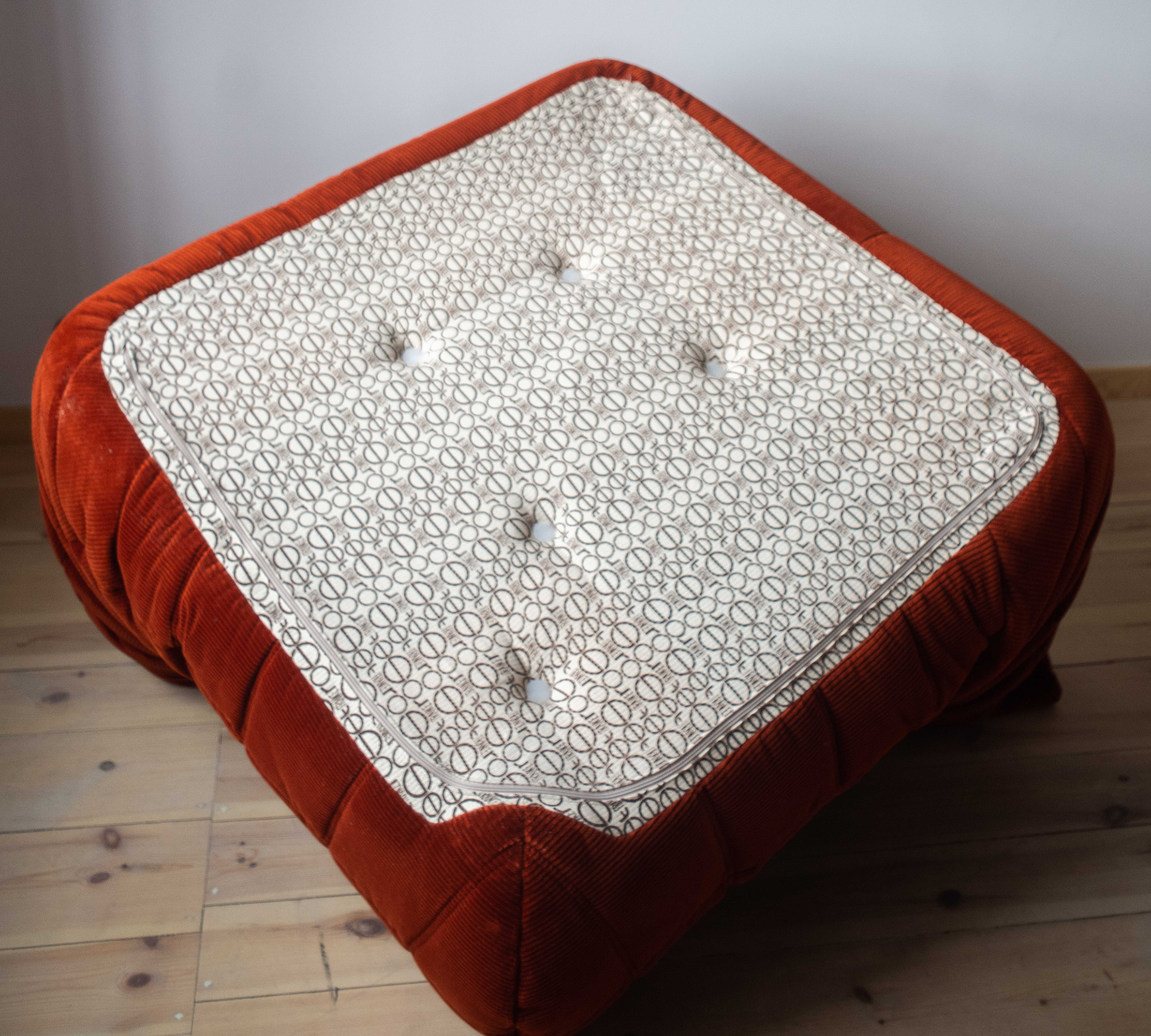 Togo Lounge Set 3-pc. Cord Orange 4