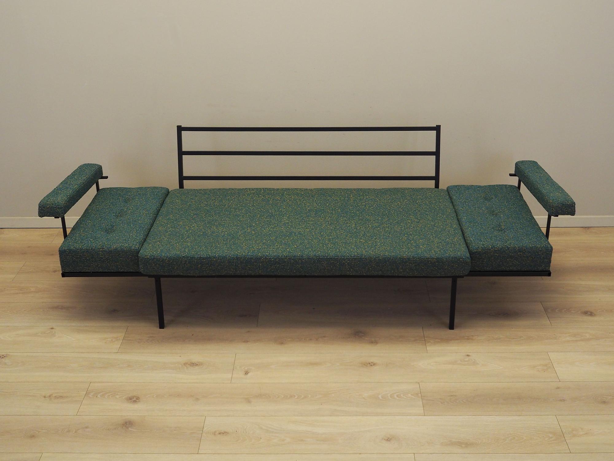 Sofa bed Green 1970s 13
