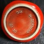 Vintage Bay Vase Keramik Orange 2