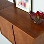 Regalwand Teakholz 1960er Jahre 9