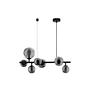 Odillia Typ C Pendelleuchte Rauchglas Aluminium 7-flammig 1