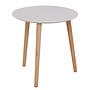 Side Table Perzee White Pine 40 cm 0