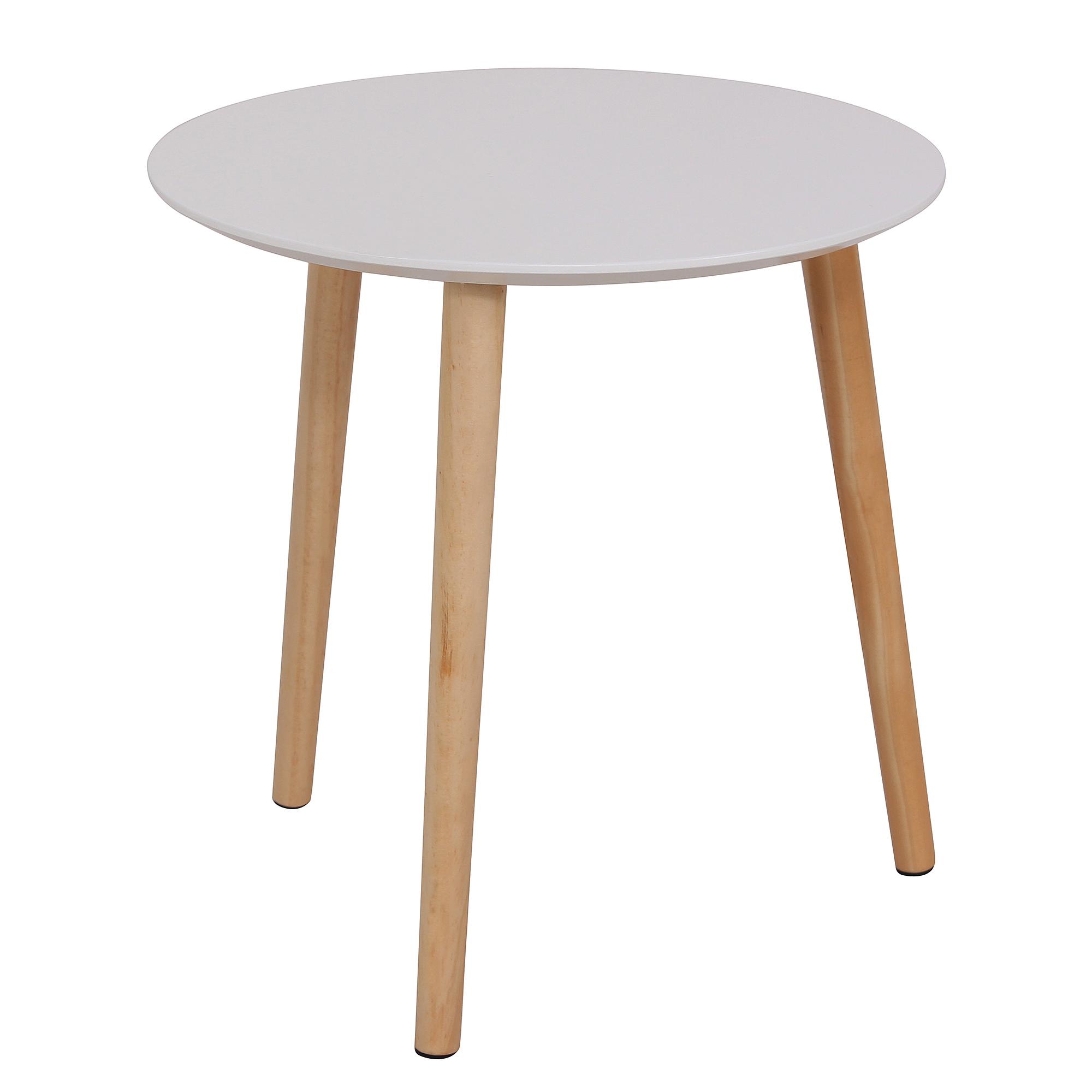 Side Table Perzee White Pine 40 cm 0
