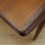 Teak Table Brown 1970s 9