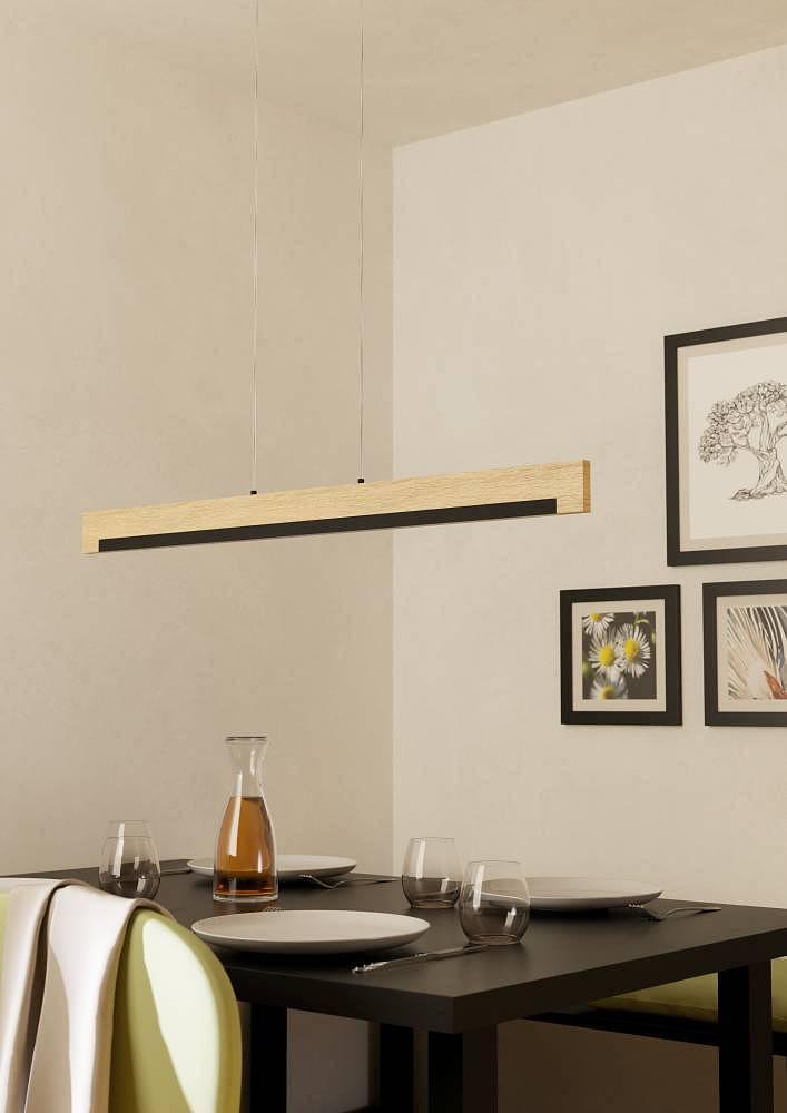 Camacho LED-Pendelleuchte Kunststoff Stahl 1-flammig 3