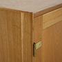 Cabinet ash wood 1970s 9